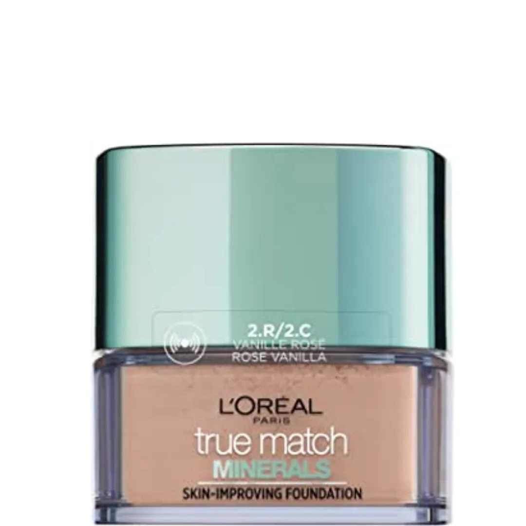 10. Fond de teint Poudres améliorant la peau True Match Minerals de L'Oreal 2.R