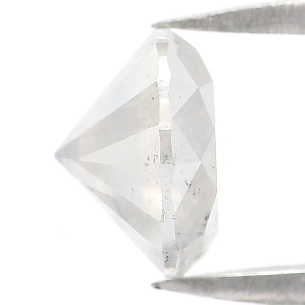 1.16 CT Natural Loose Round Shape Diamond Grey Color Round Cut Diamond 6.45 MM Natural Loose Diamond Round Brilliant Cut Diamond