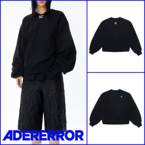 ADERERROR  |Unisex Street Style Sweatshirts