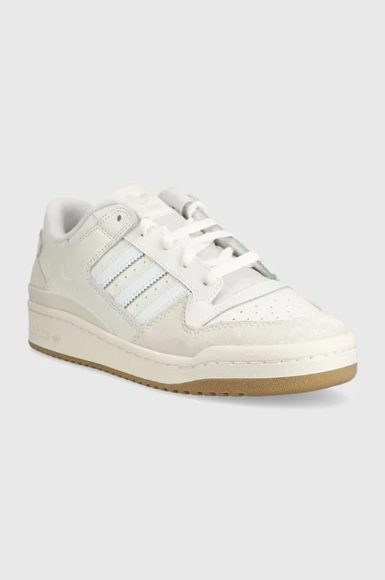 adidas Originals leather sneakers Forum Low white color