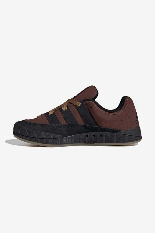 adidas Originals suede sneakers Adimatic brown color