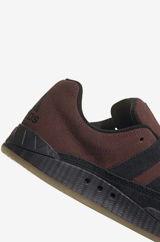 adidas Originals suede sneakers Adimatic brown color