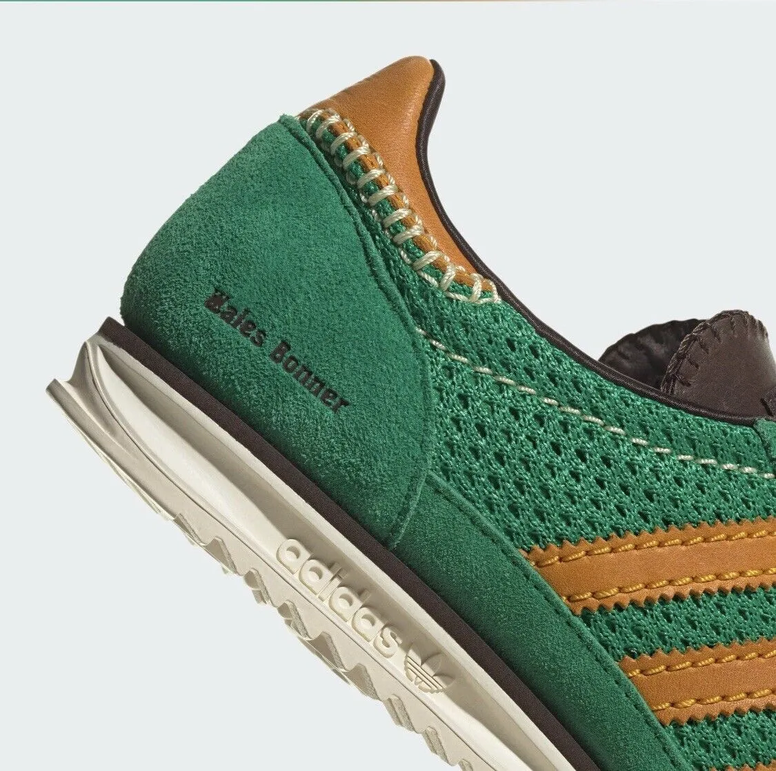 Adidas SL72 Knit Wales Bonner Team Green Collegiate Gold Dark Brown IG0571