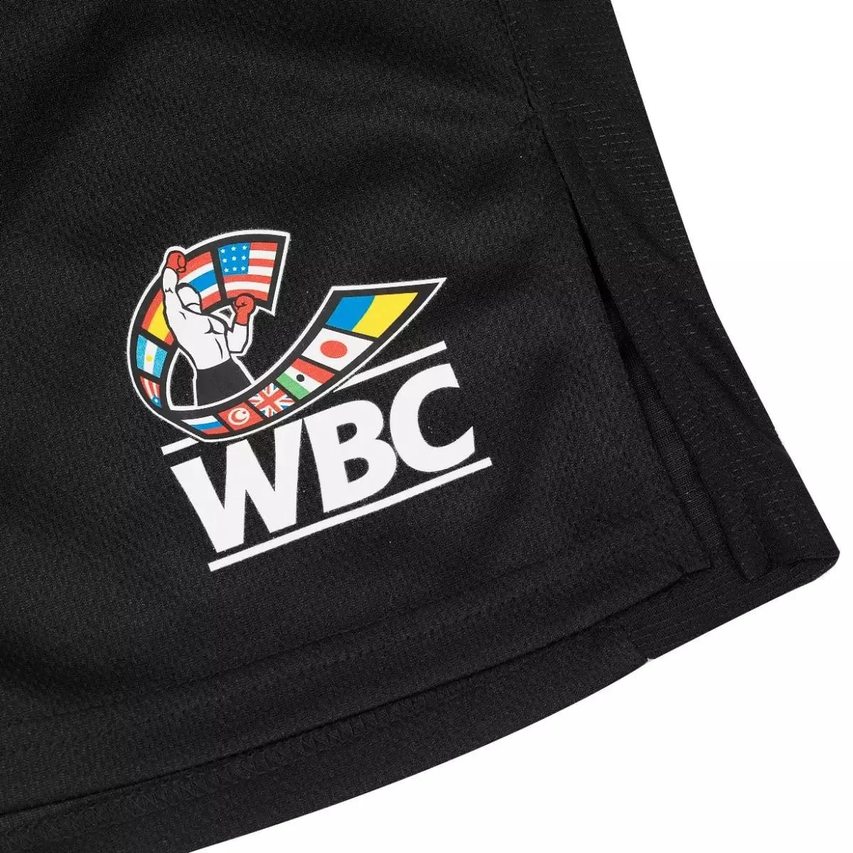 adidas WBC Boxing Shorts Tech Wear Zip Pockets