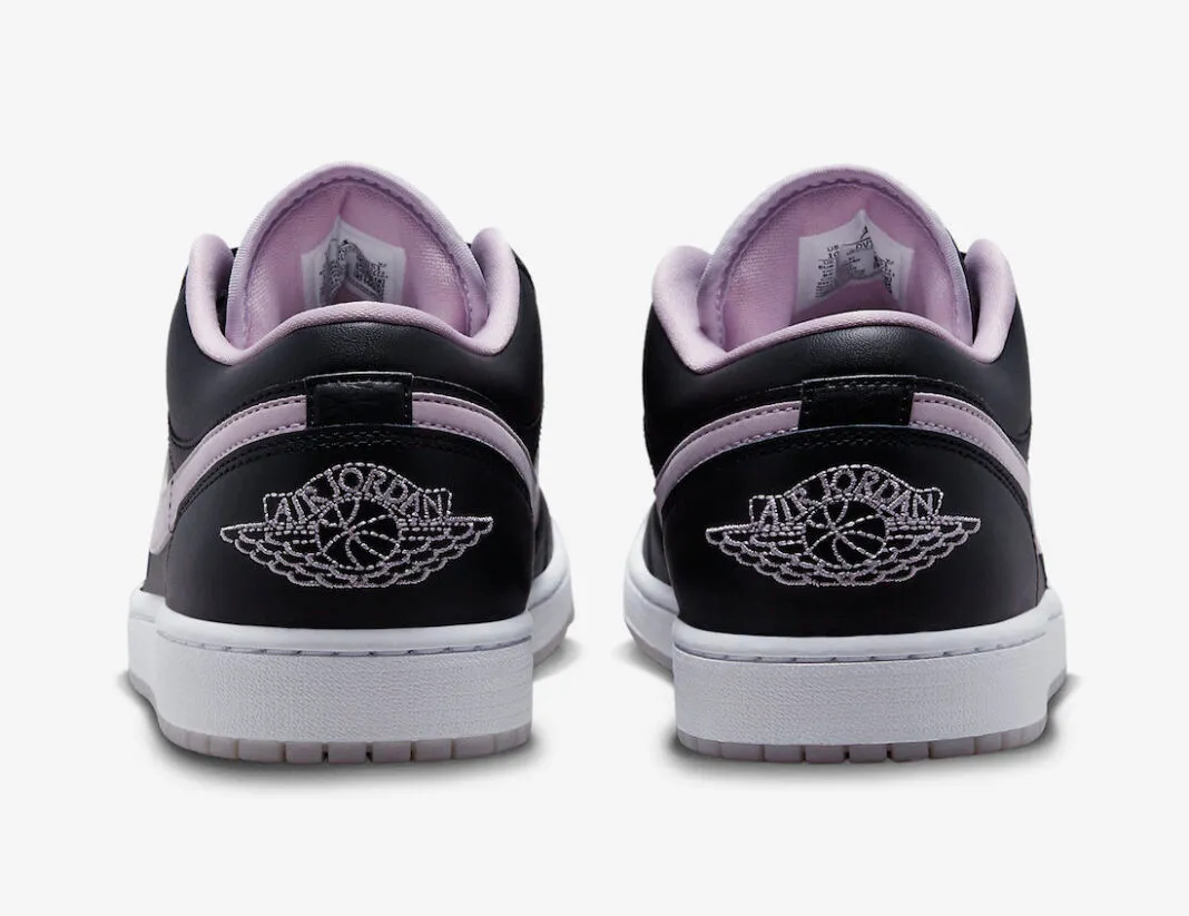 Air Jordan 1 Low SE Black Iced Lilac White DV1309-051