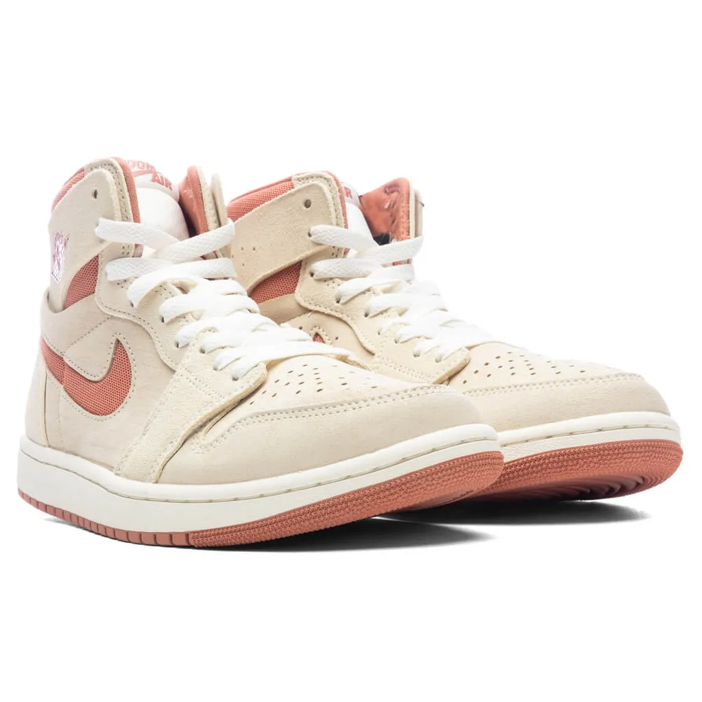 Air Jordan 1 Zoom CMFT 2 - Sail/Terra Blush/Burnt Sunrise