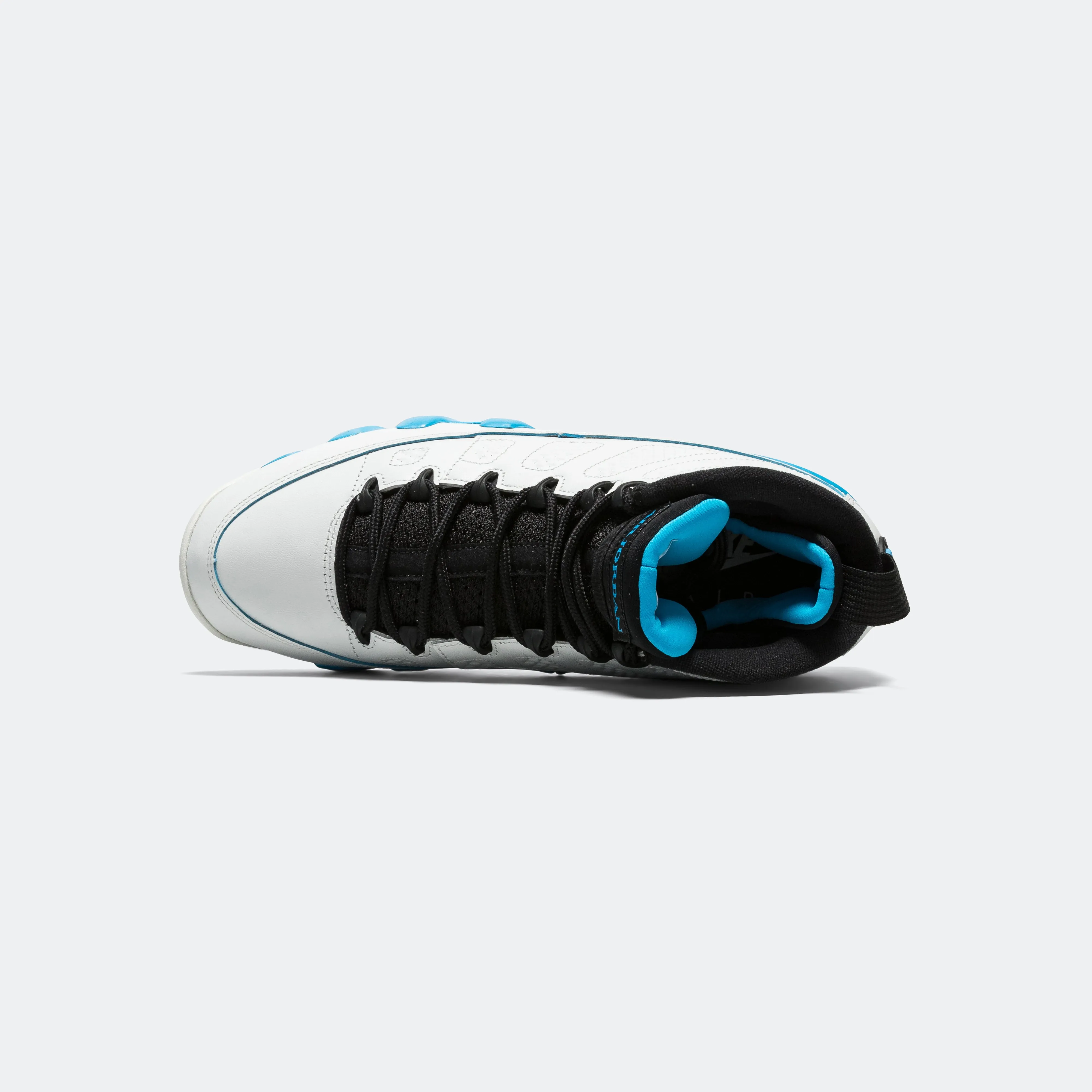 Air Jordan 9 Retro - Summit White/Black-Dk Powder Blue