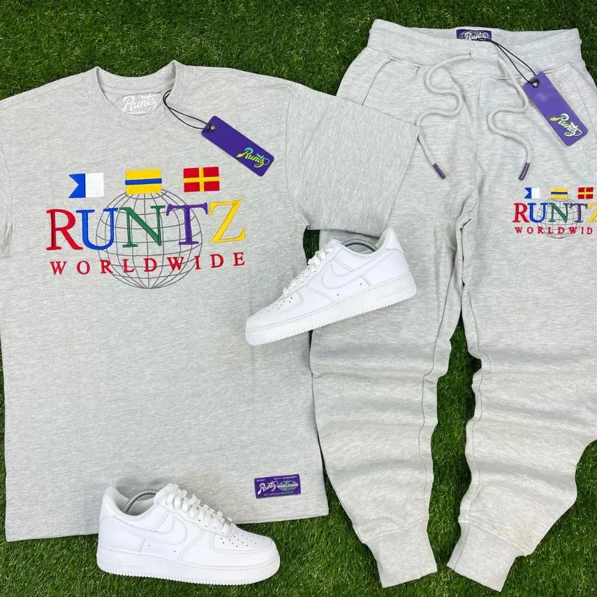 Around The World Jogger(Grey) /C8