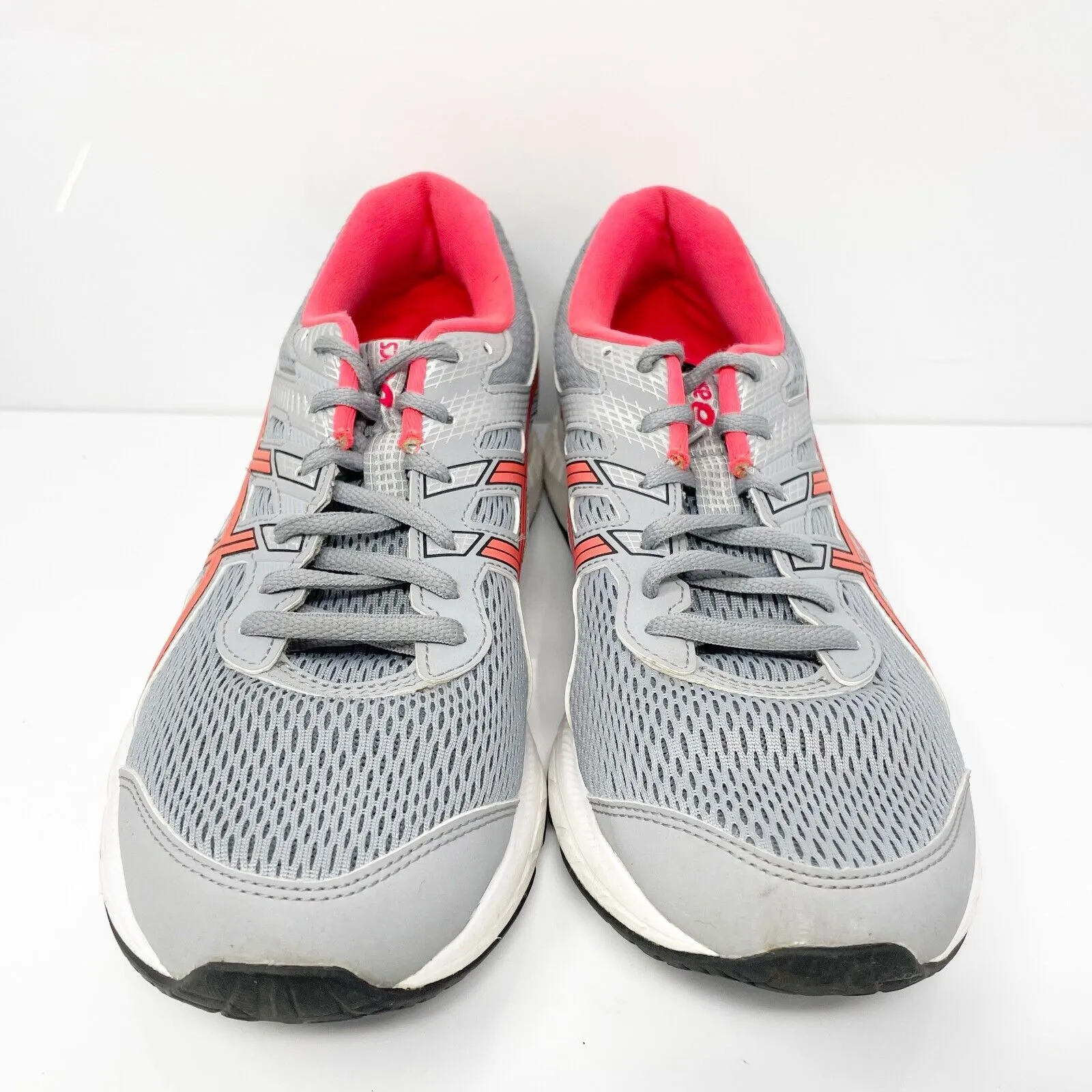 Asics Womens Gel Contend 6 1012A570 Gray Running Shoes Sneakers Size 9.5