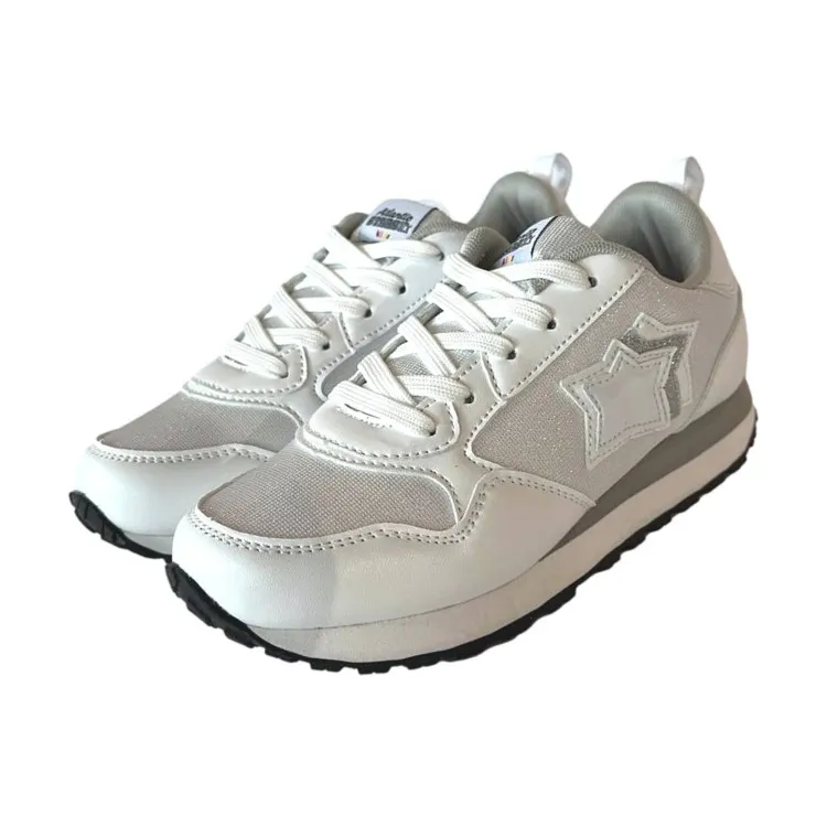 Atlantic Star DARREL128 Sneakers Ragazza Stringate Bianco