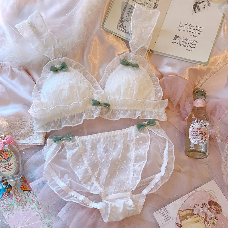 Baby-Dollcore Nymphette Kawaii Princess Lolita Lingerie Set