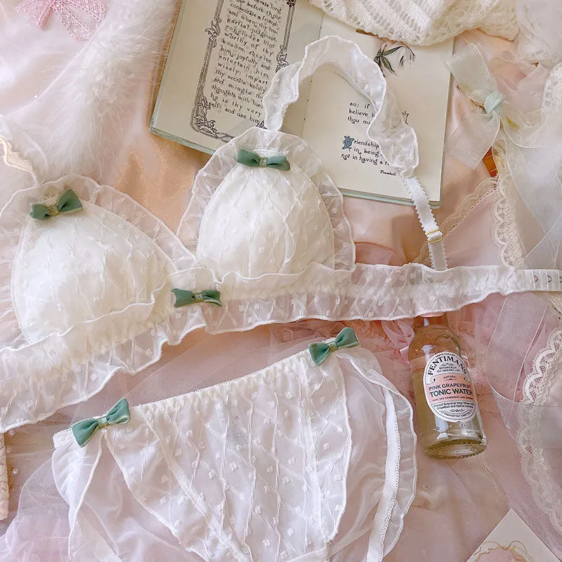 Baby-Dollcore Nymphette Kawaii Princess Lolita Lingerie Set