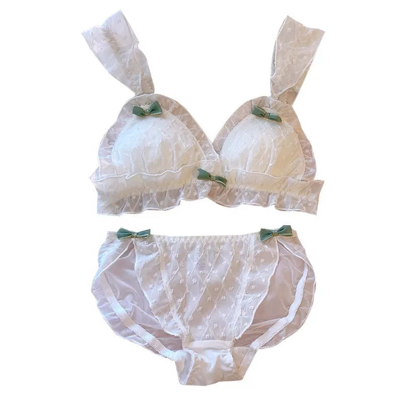 Baby-Dollcore Nymphette Kawaii Princess Lolita Lingerie Set