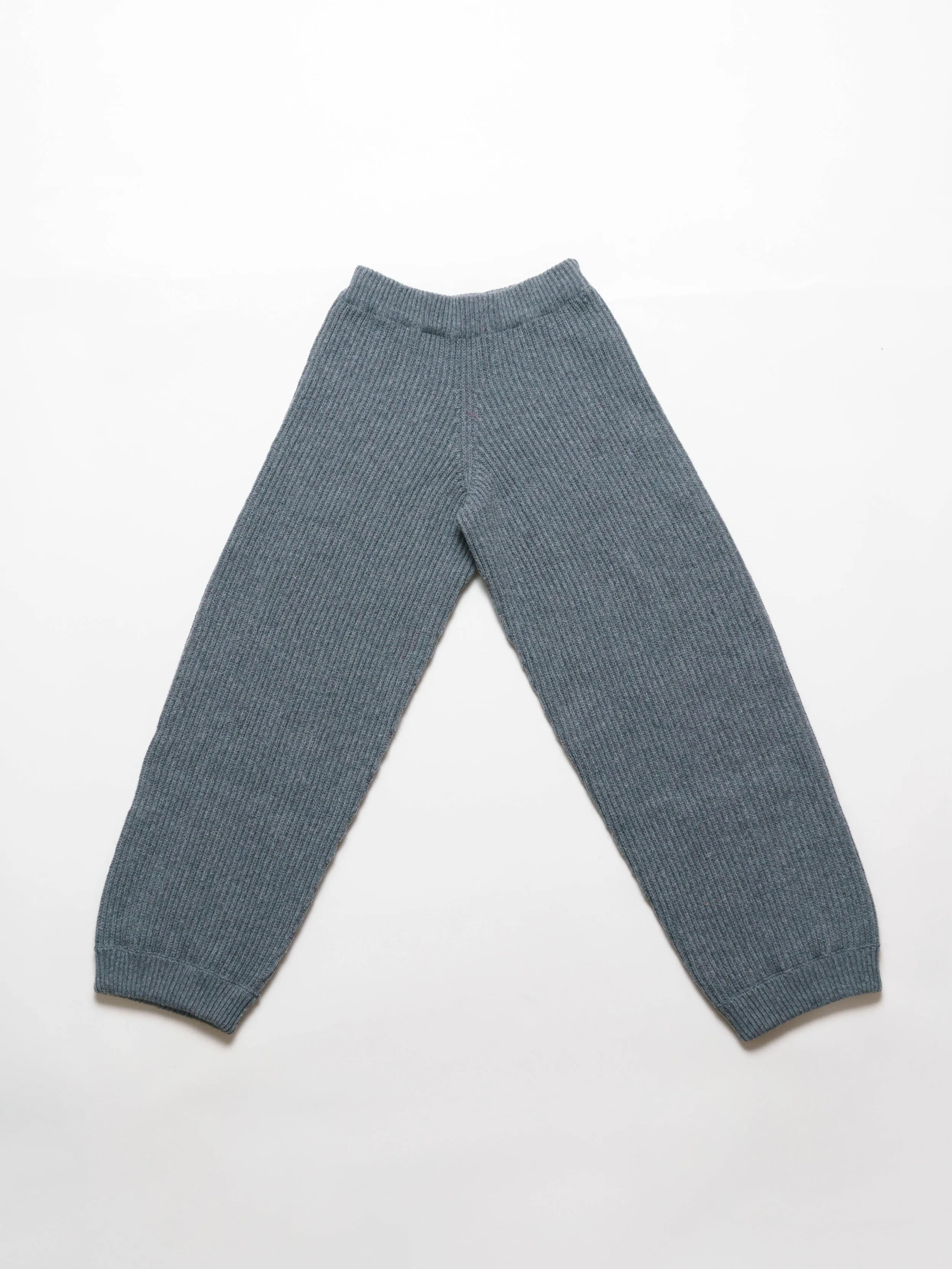 BASERANGE |  TAURO PANTS | DARK GREY MELANGE