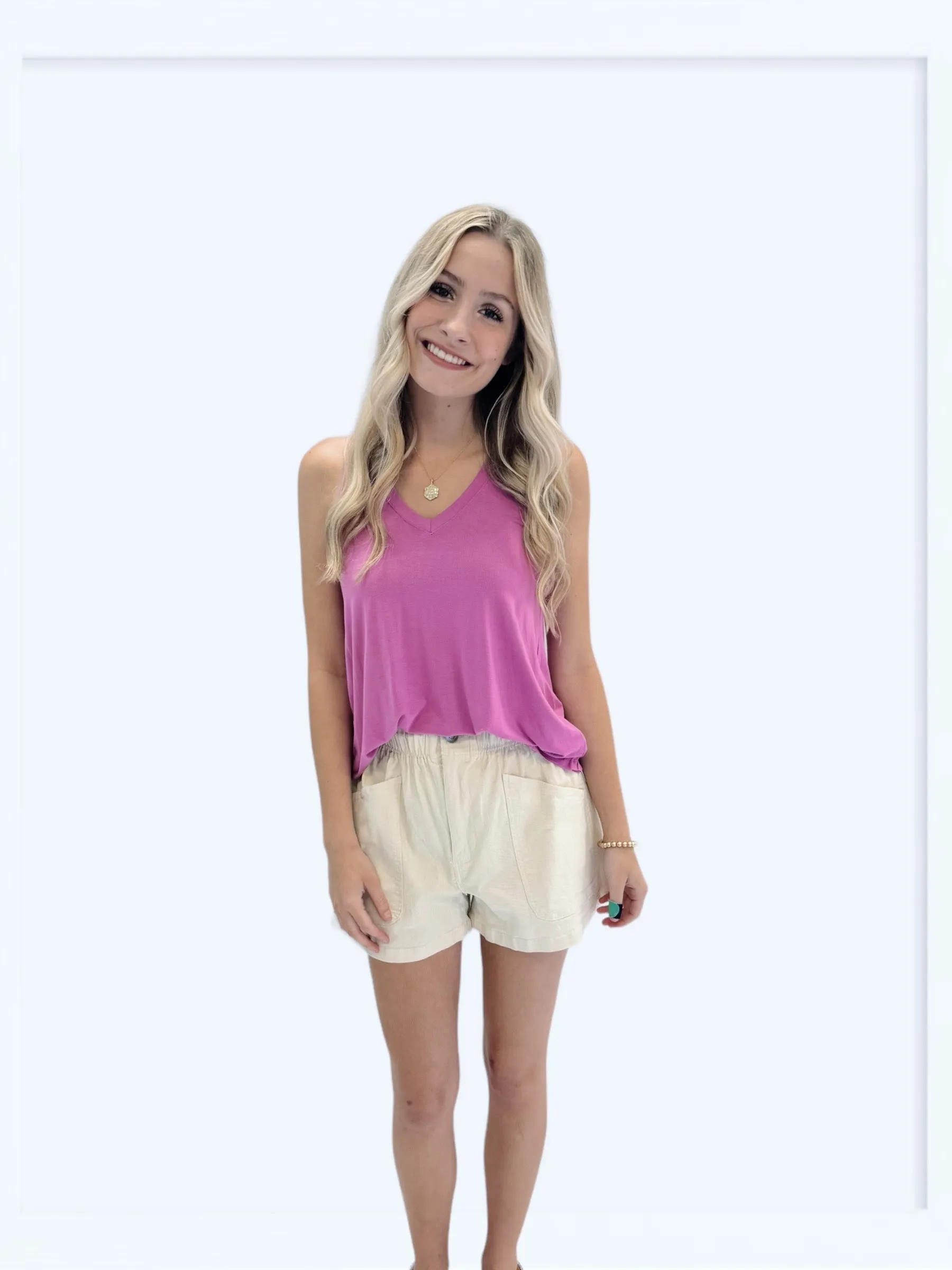 Baylee High-Waisted Shorts