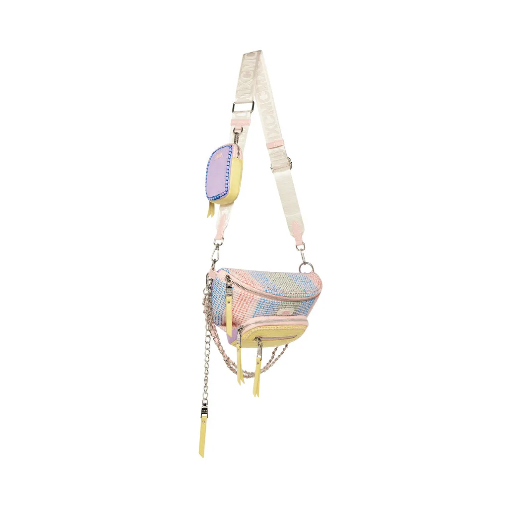 Bdoubles Crossbody bag PURPLE MULTI