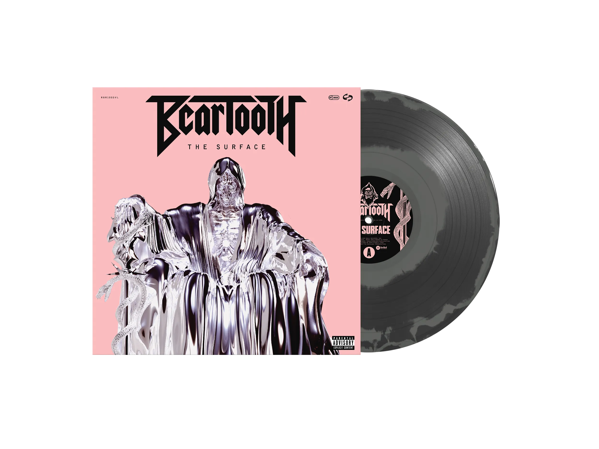 BEARTOOTH ‘THE SURFACE’ LP (Limited Edition – Only 300 Made, Black & Grey A side/B side Vinyl)