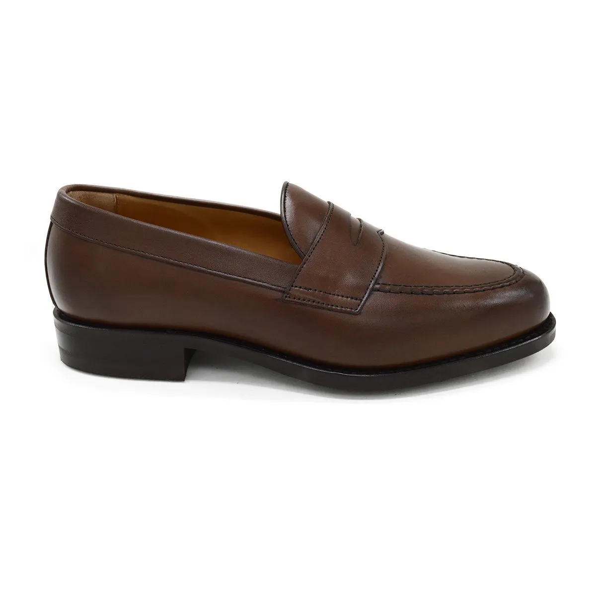 Berwick 1707 Penny Loafer (9628) -Melize Brown Dainite