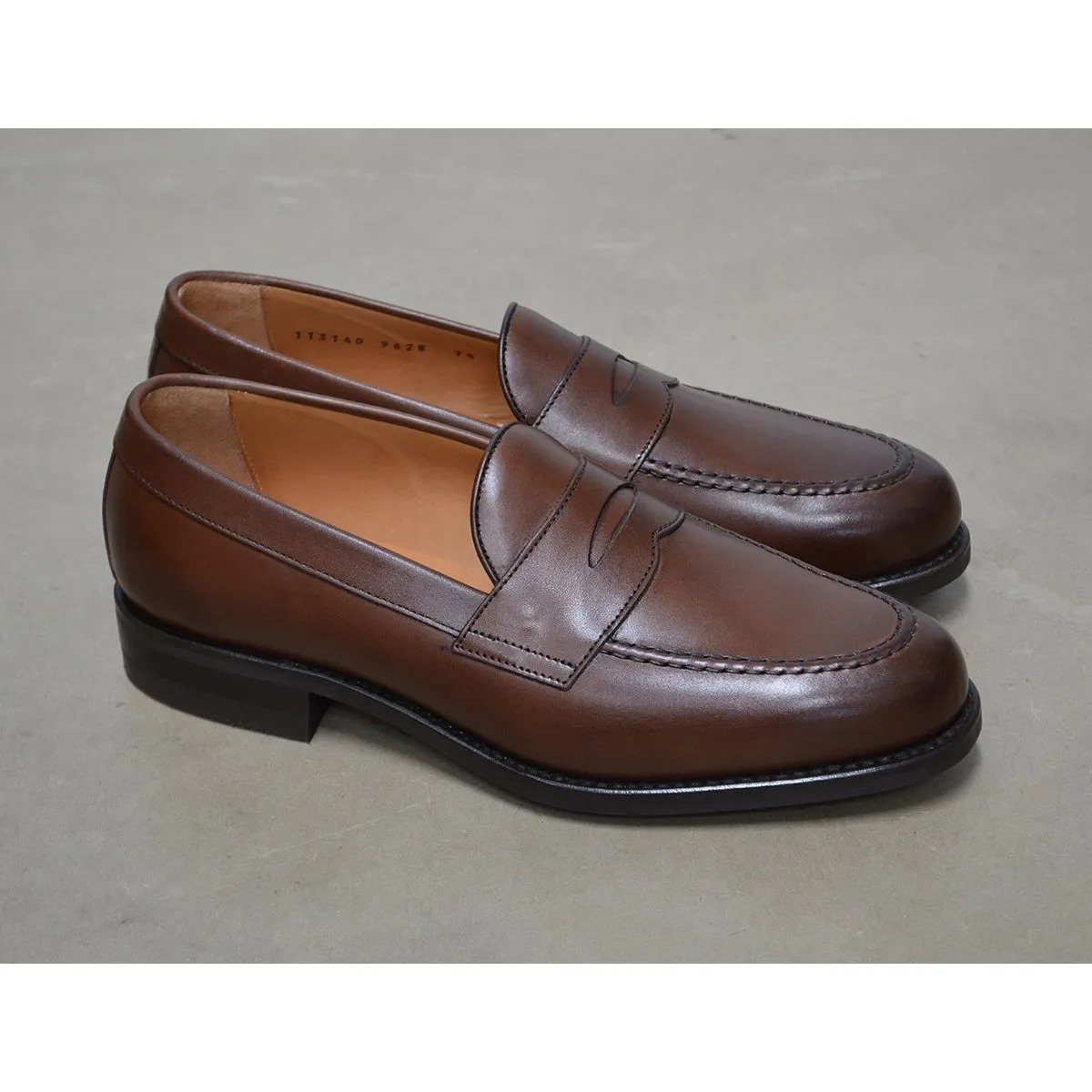 Berwick 1707 Penny Loafer (9628) -Melize Brown Dainite