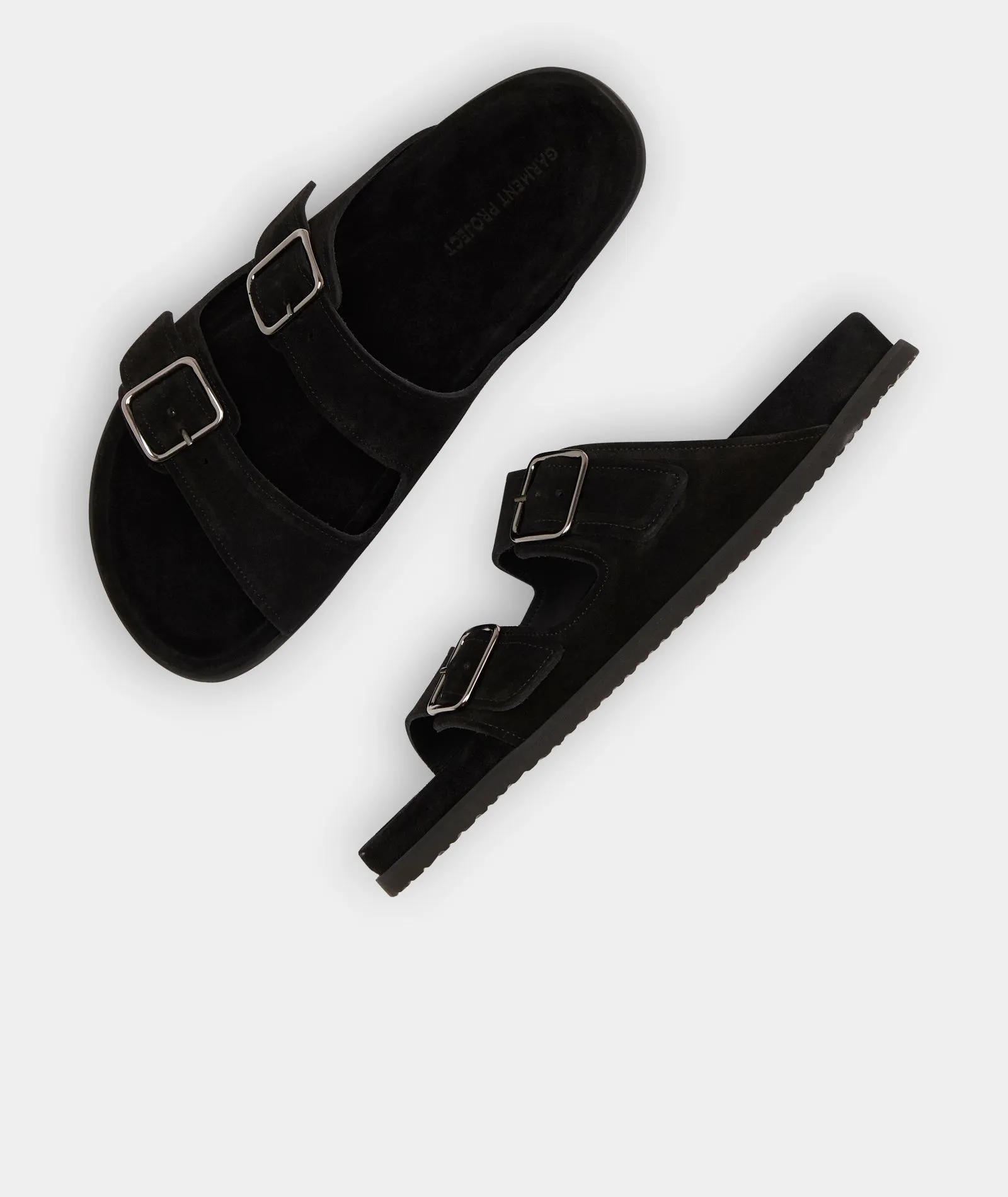 Blake Sandal - Black Suede