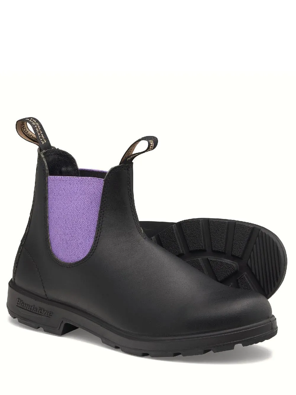 Blundstone Stivaletti Boot Donna 2303 Black Leather Nero/Lavanda