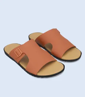 BM5619-TAN-Men Casual Slipper