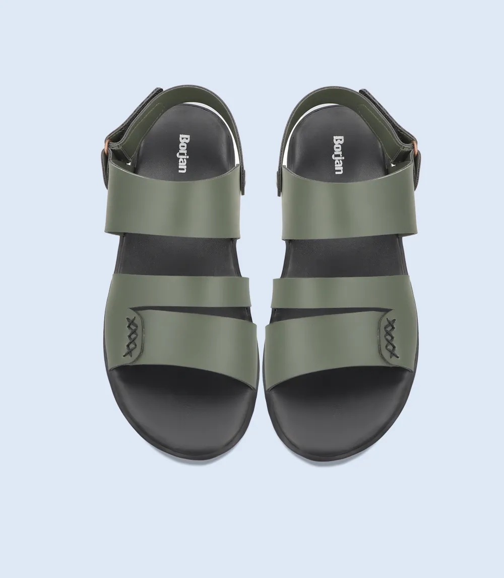 BM5621-OLIVE-Men Casual Sandal