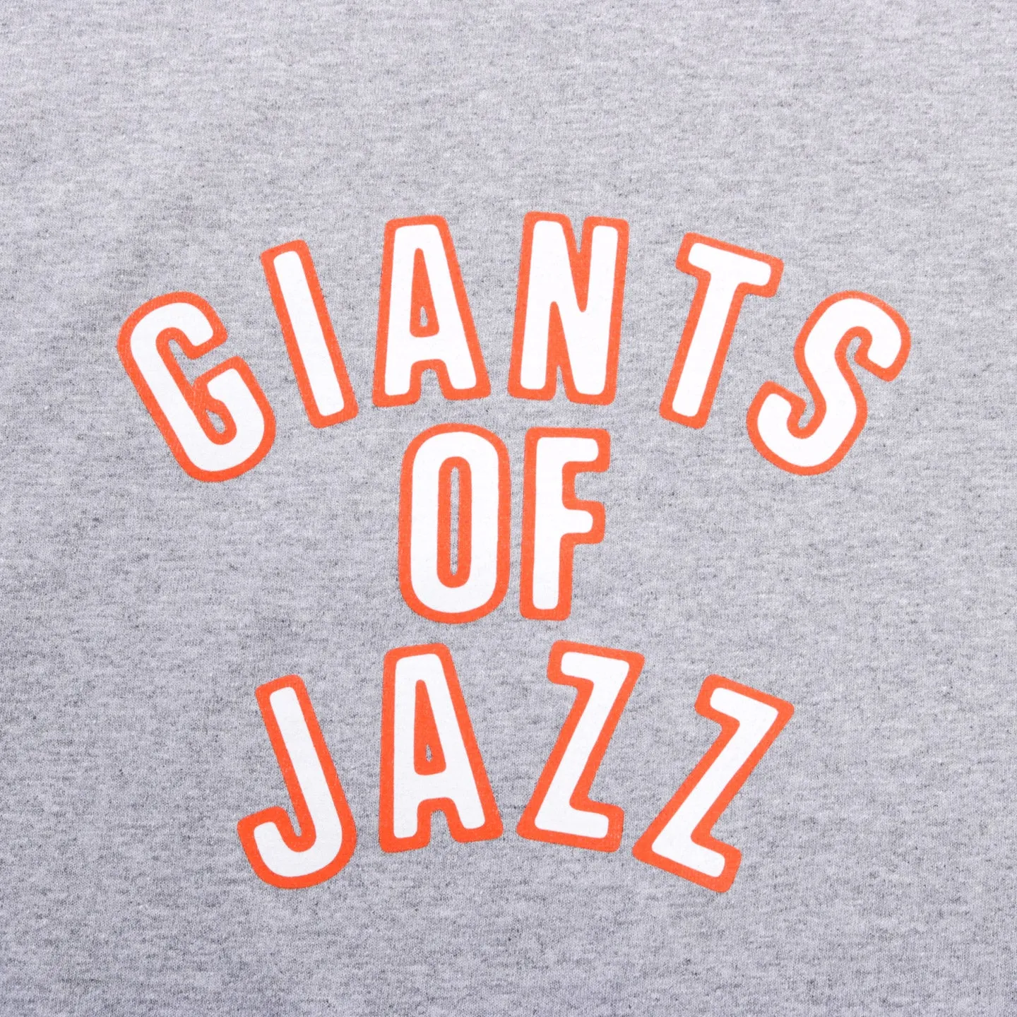 BOOK WORKS GIANTS OF JAZZ TEE GREY