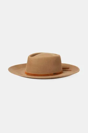 Brenton Convertabrim Fedora - Tobacco Brown