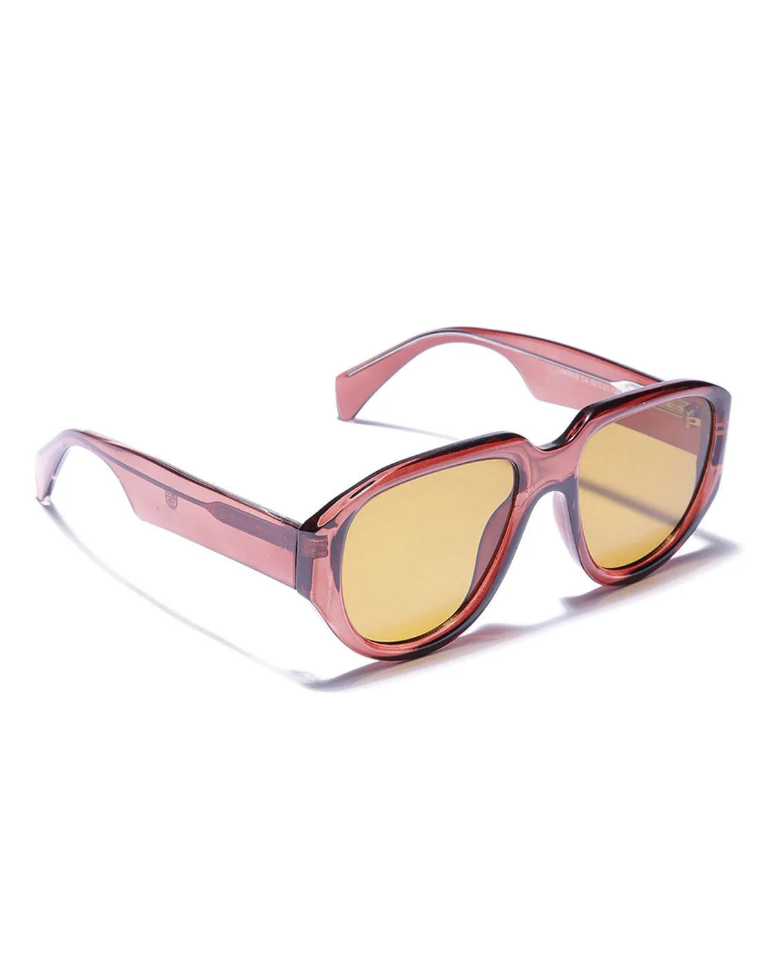 Brown Toned with Polycarbonate UV Protected Lens Oversized Sunglass for women