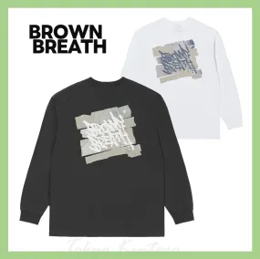 BROWNBREATH  |Unisex Street Style Logo T-Shirts