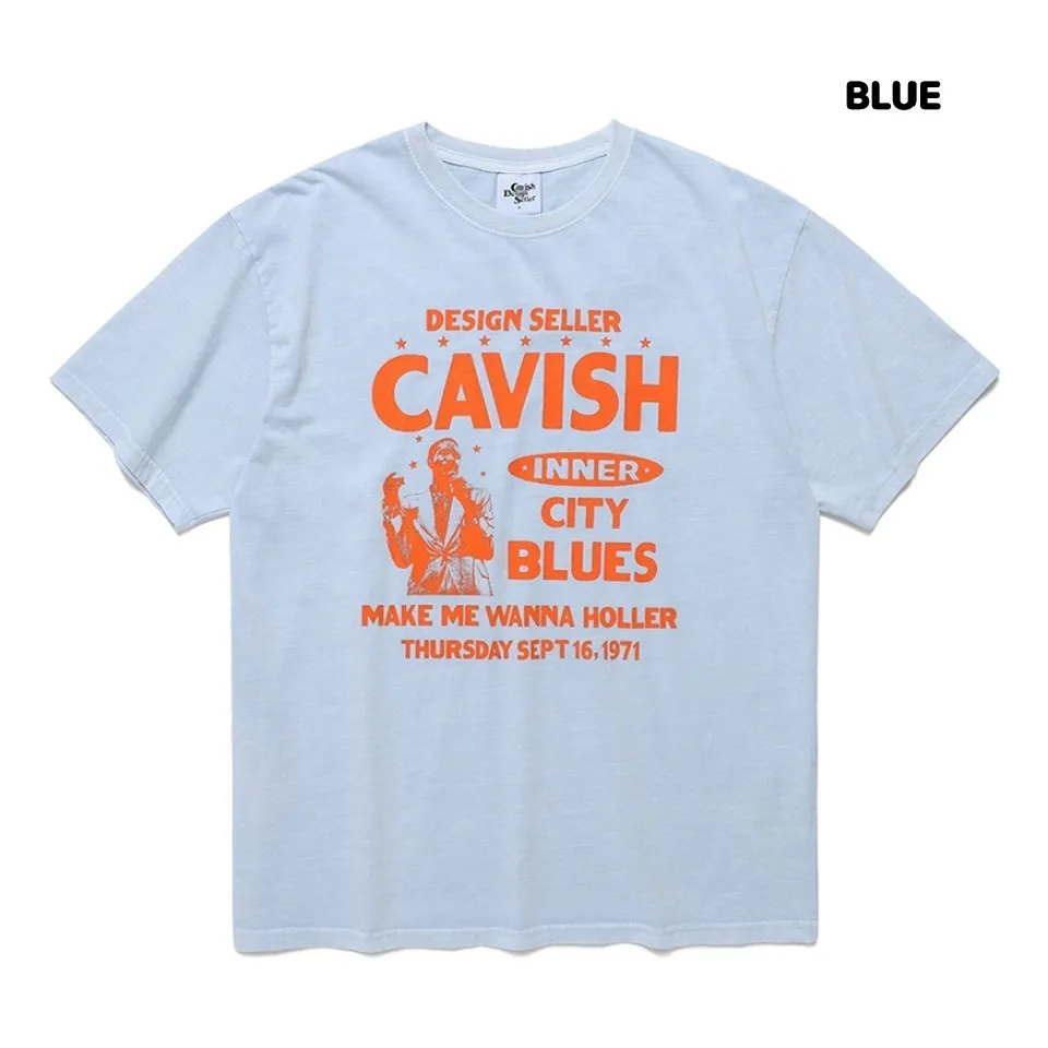 CAVISH  |Unisex Street Style Logo T-Shirts