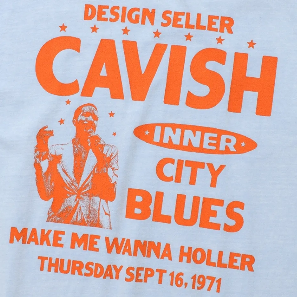 CAVISH  |Unisex Street Style Logo T-Shirts