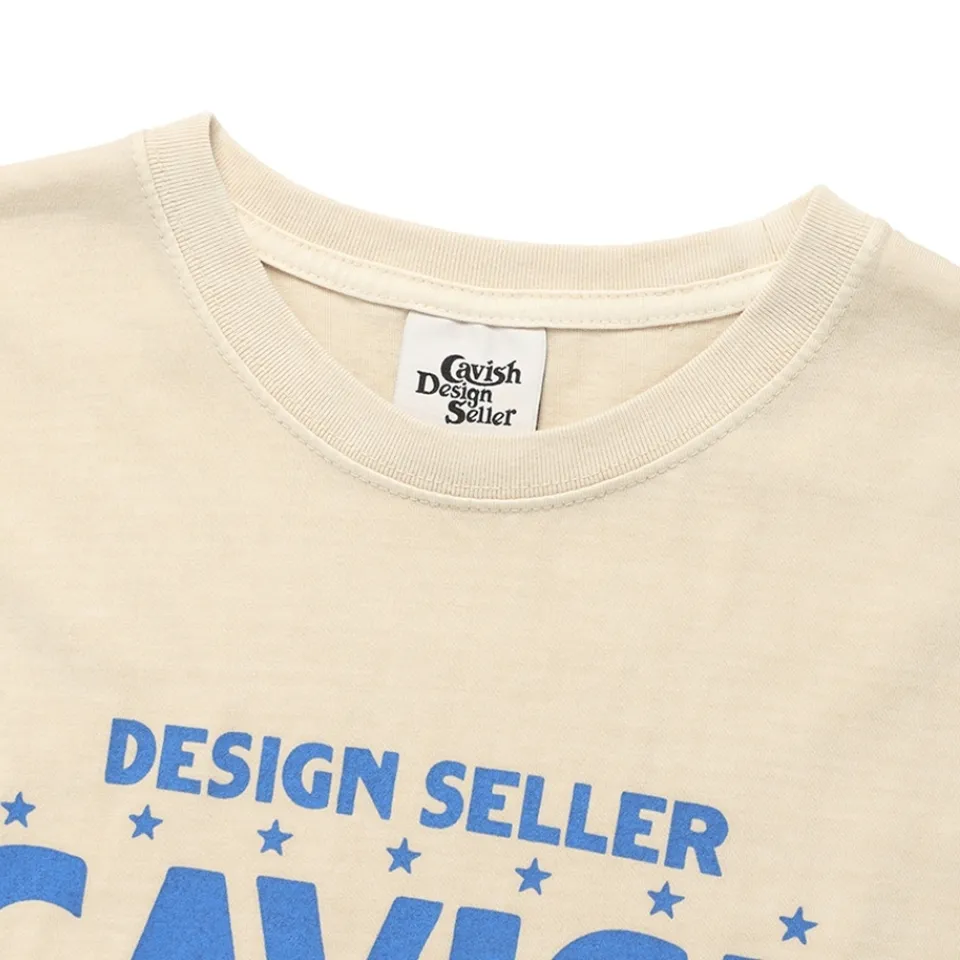 CAVISH  |Unisex Street Style Logo T-Shirts