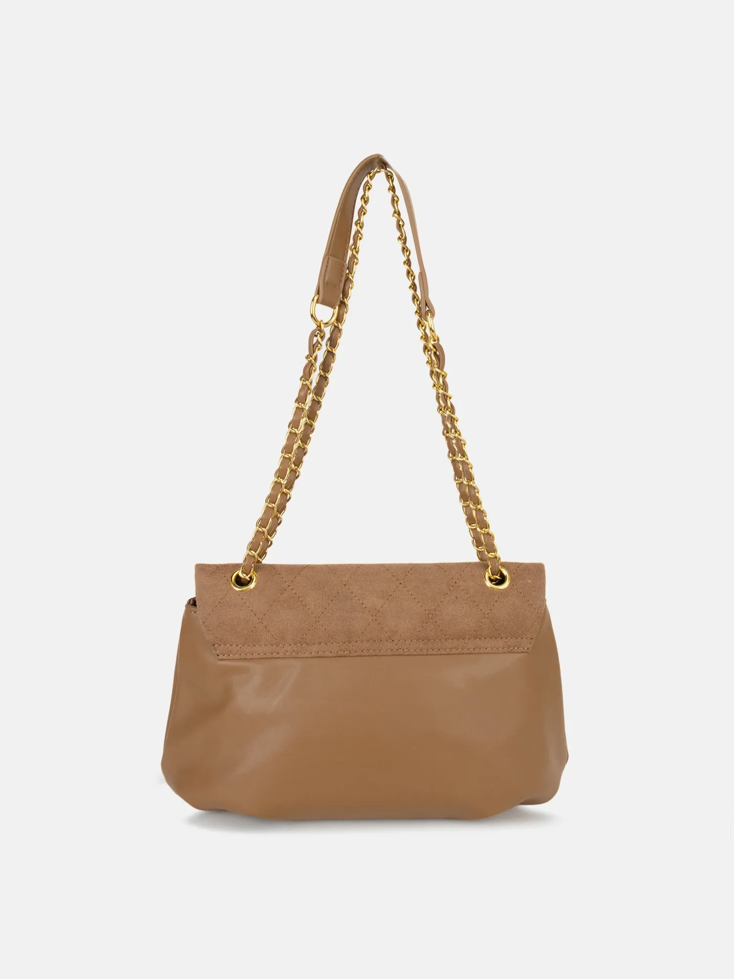 Chain D’Cor With Suede Flap Sling