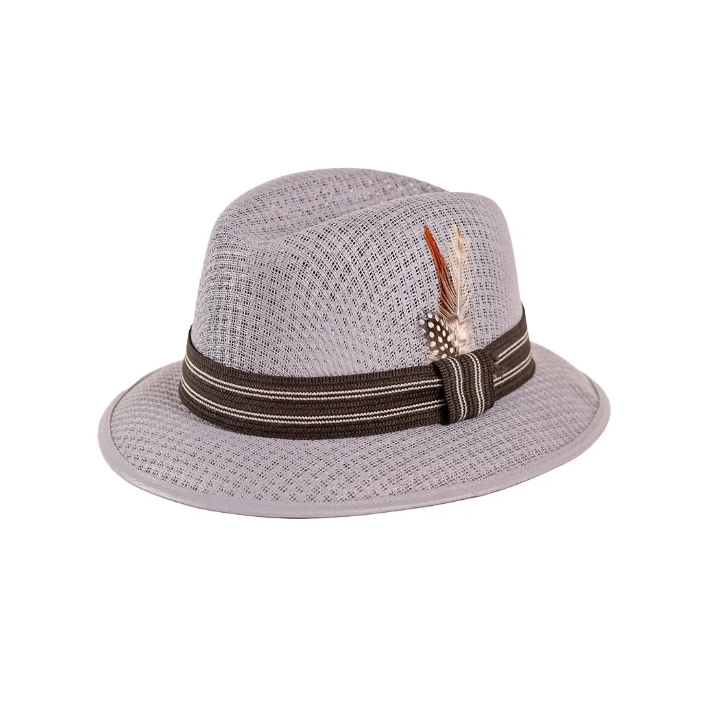 Chavez Fedora Lt Grey