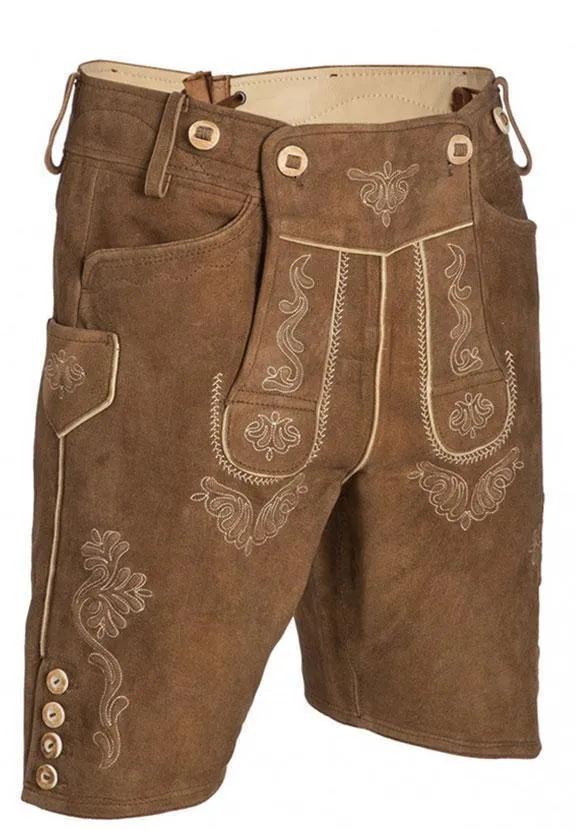 CLEARANCE! Select Alpen Schatz™ Men's Lederhosen - Shorts only (no suspenders/braces)