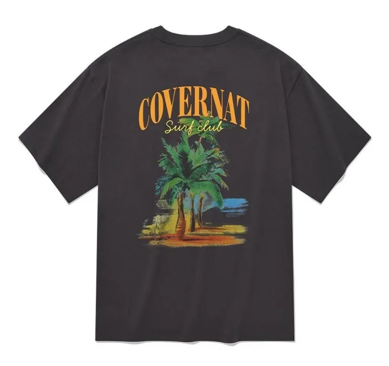 COVERNAT  |Unisex Street Style Logo T-Shirts