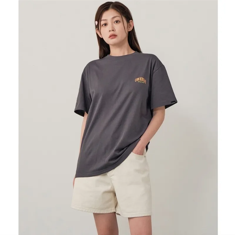 COVERNAT  |Unisex Street Style Logo T-Shirts