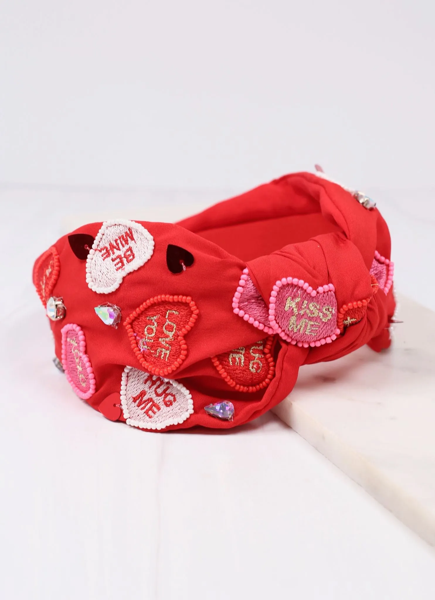 Crush on You Headband RED