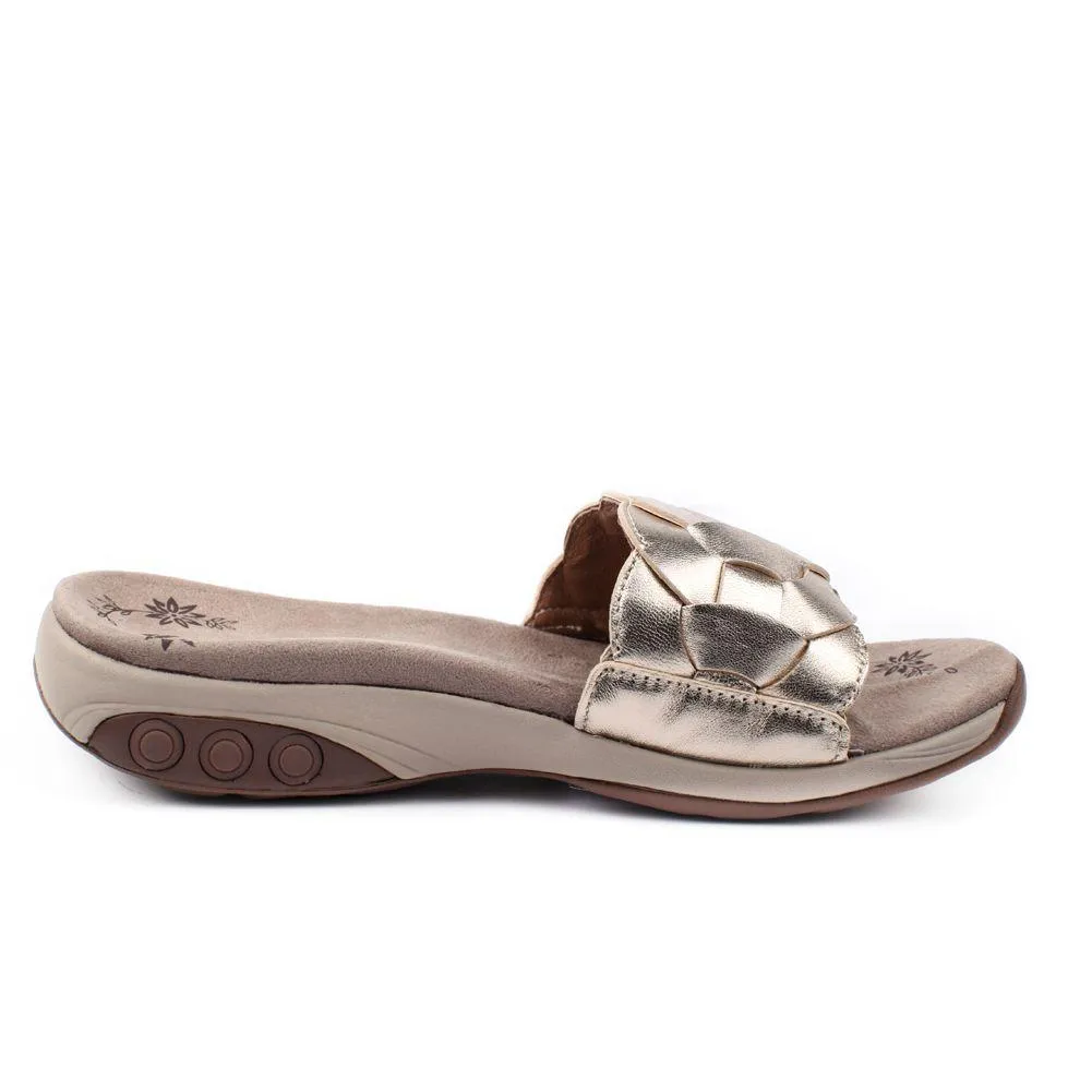 Delilah Women's Slide Leather Sandal