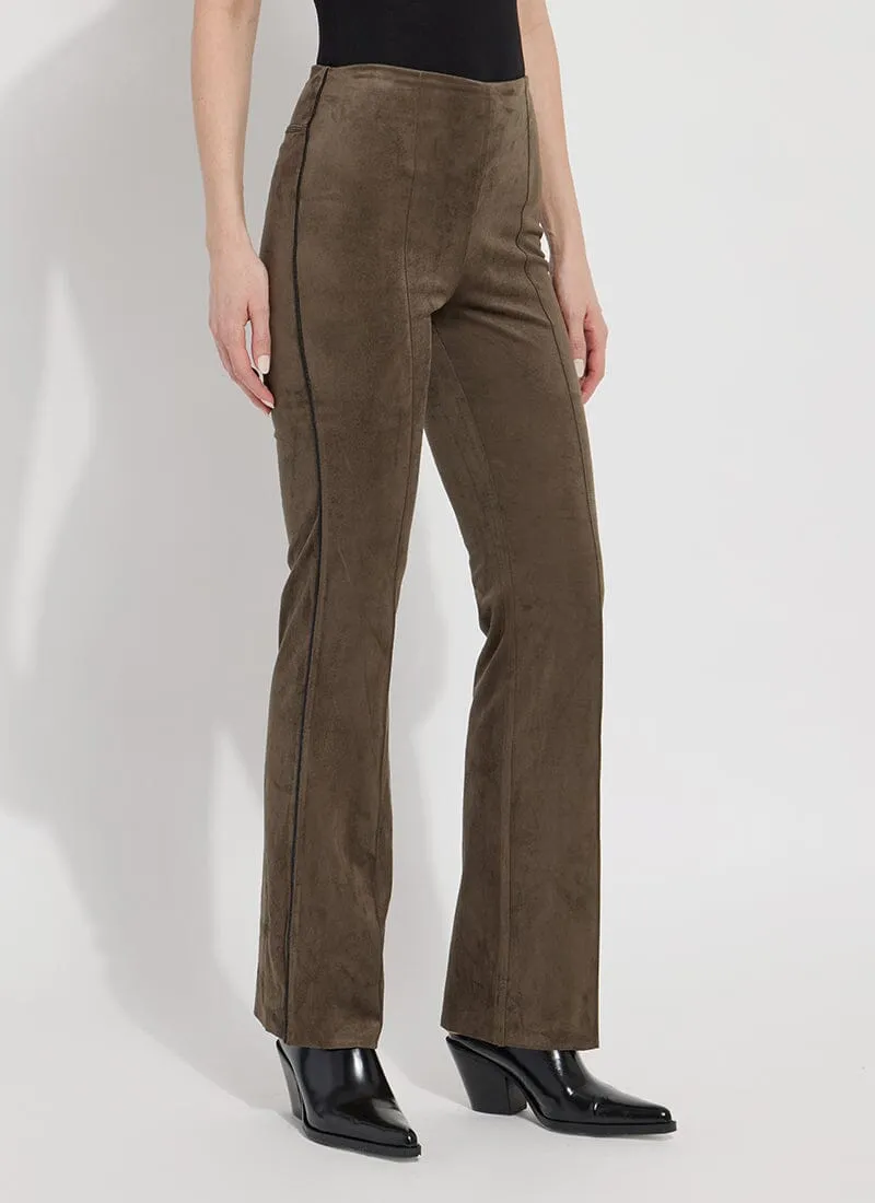 Elysse Suede Pant (33 Inseam)