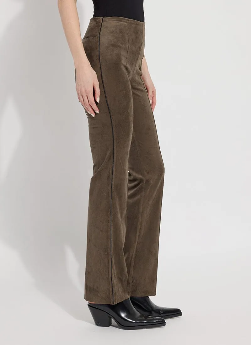 Elysse Suede Pant (33 Inseam)