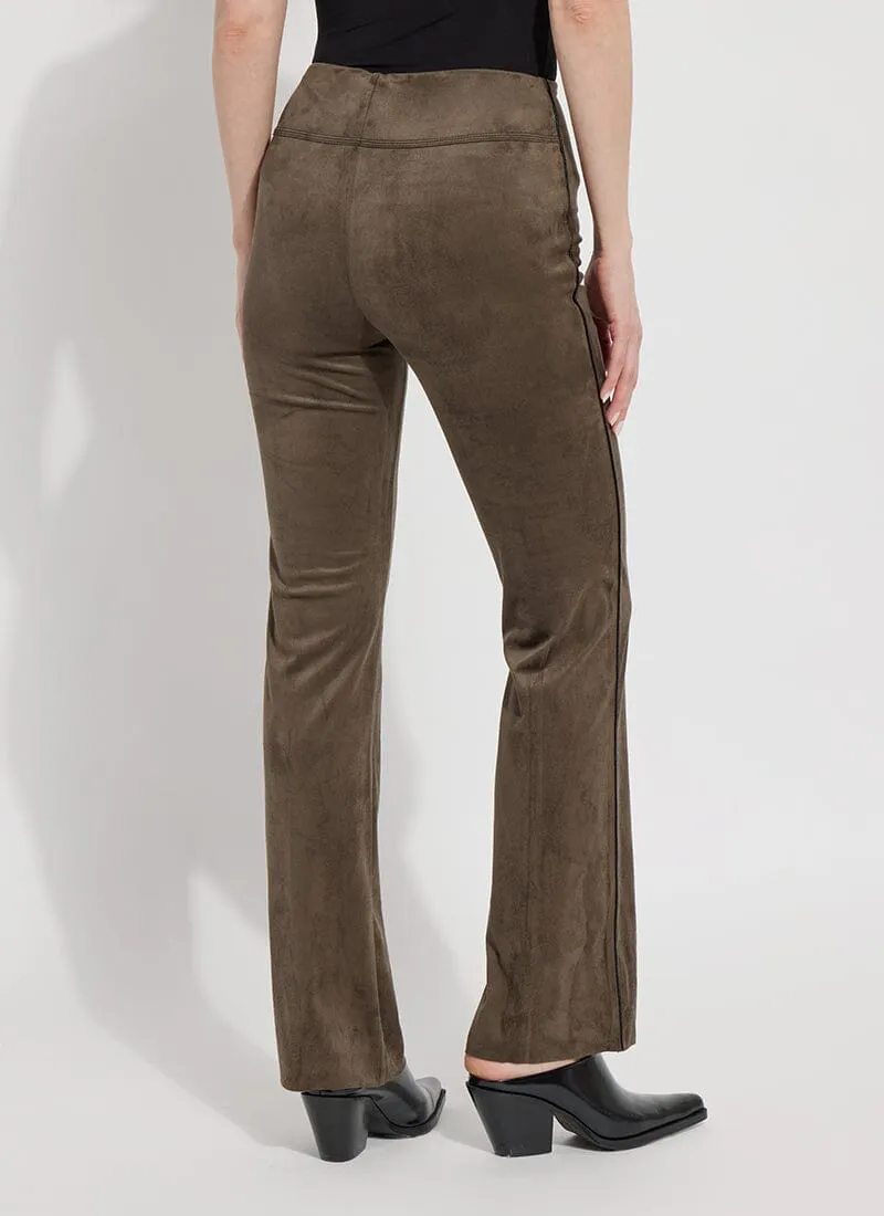 Elysse Suede Pant (33 Inseam)