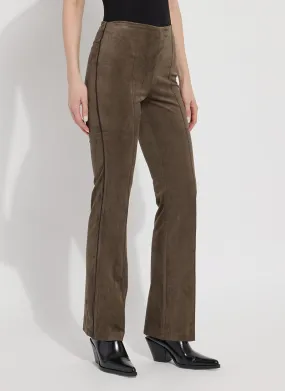 Elysse Suede Pant (33 Inseam)