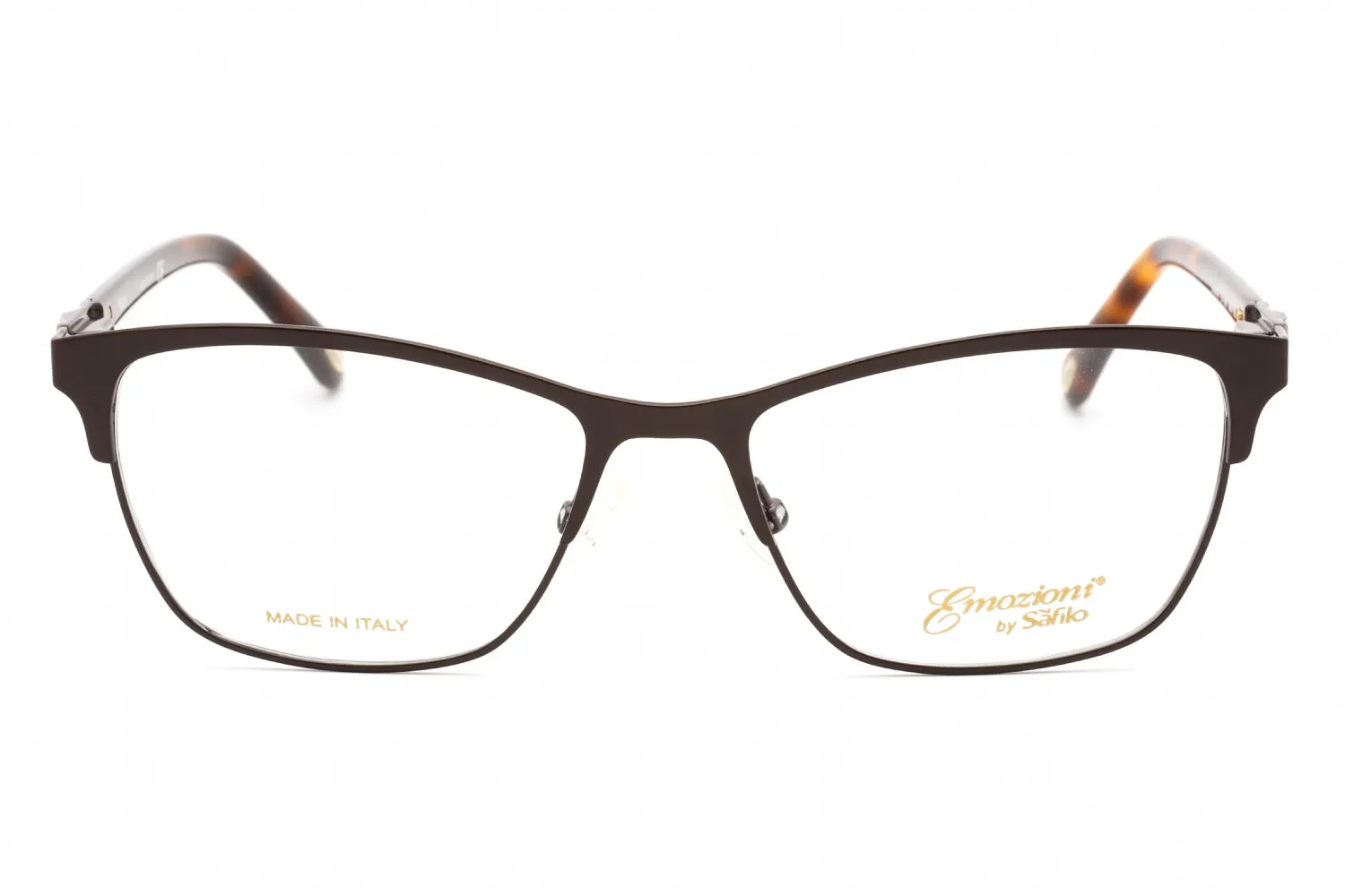 Emozioni EM 4392 Eyeglasses Brown / Clear Lens