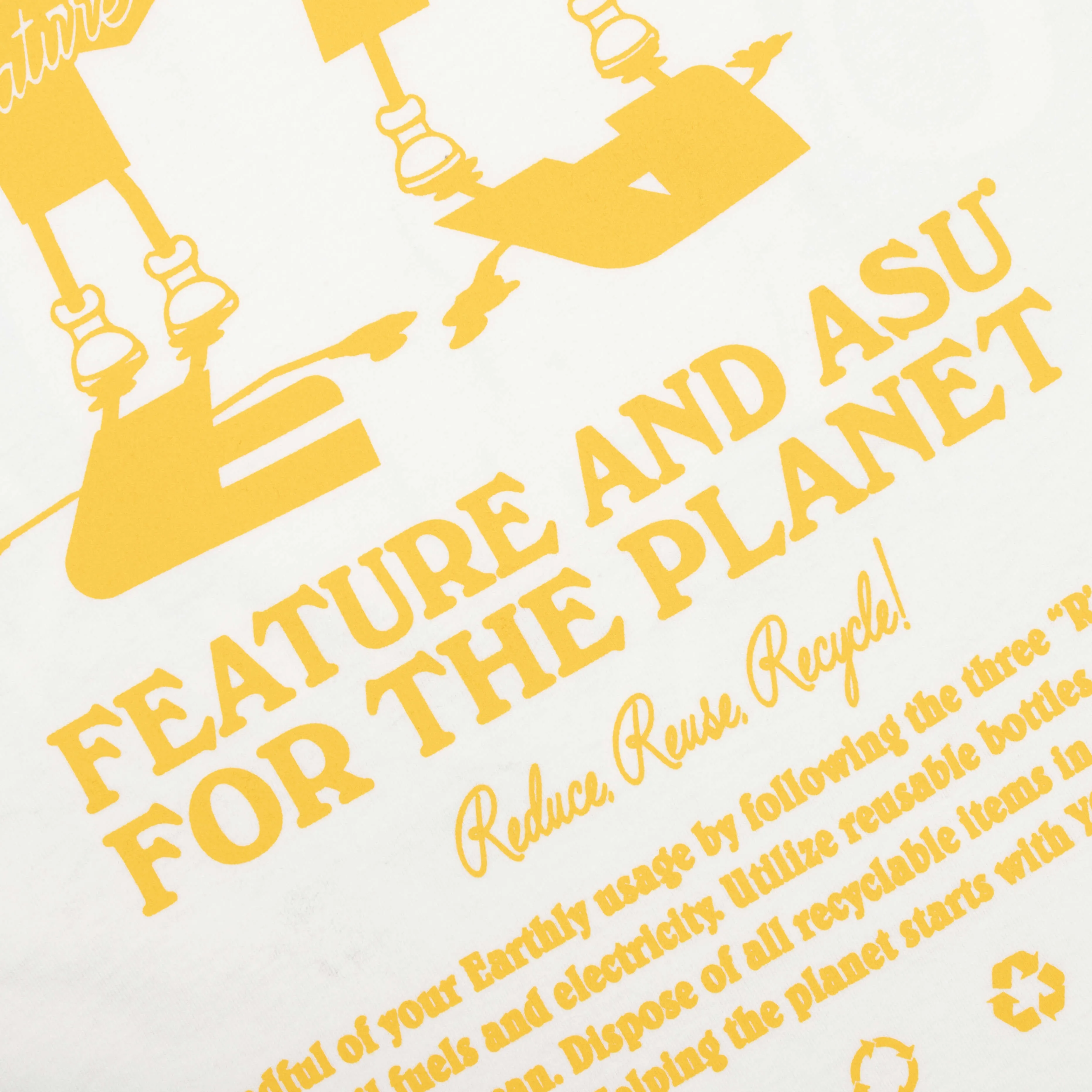 Feature x ASU For The Planet Tee - Cannoli Cream