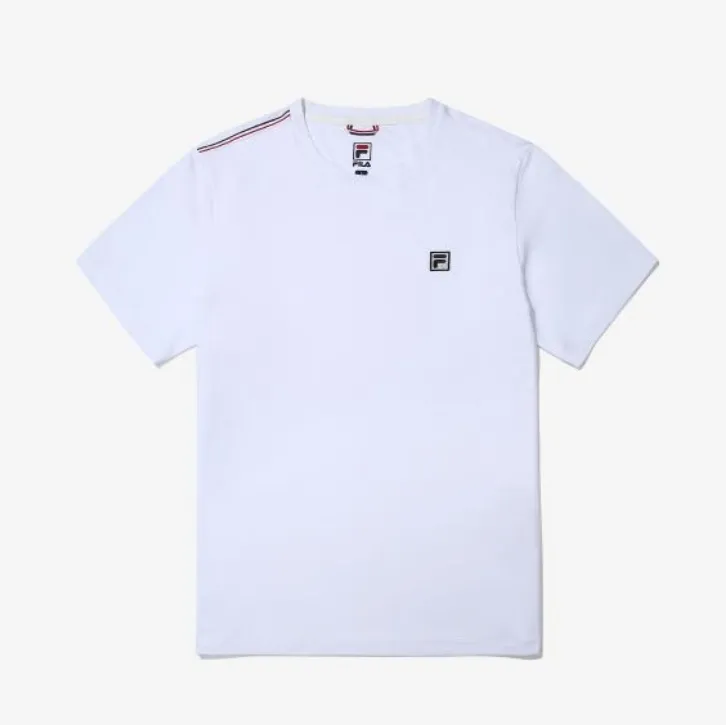 FILA  |Unisex Street Style Cotton Logo T-Shirts