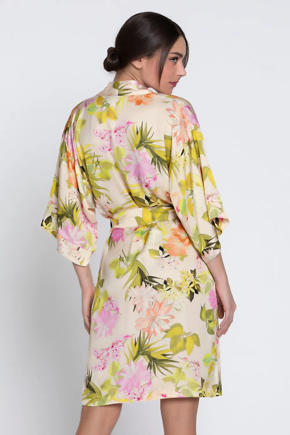 Frisson D'or Mid Length Robe