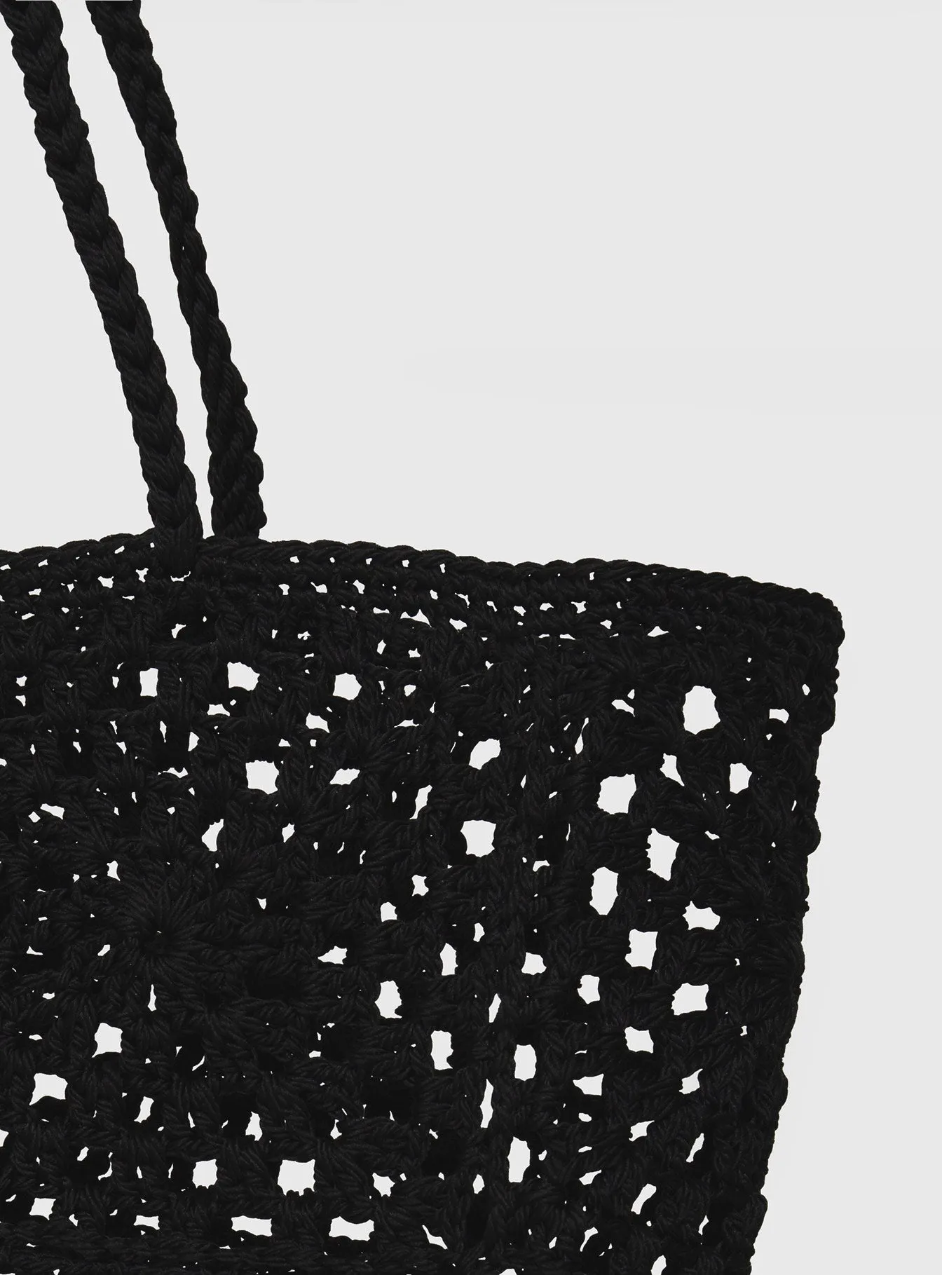 Frolicking Tote Bag Black